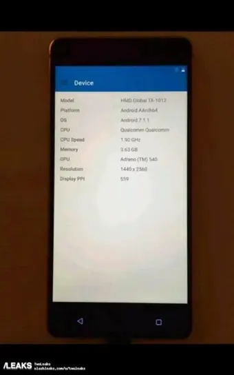 مشخصات نوکیا 8