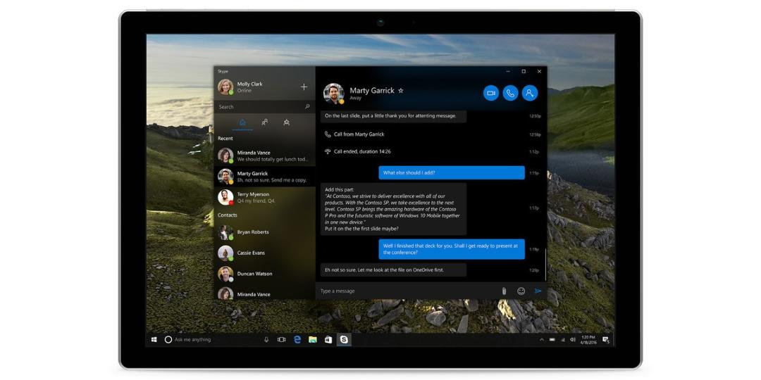 Skype Concept