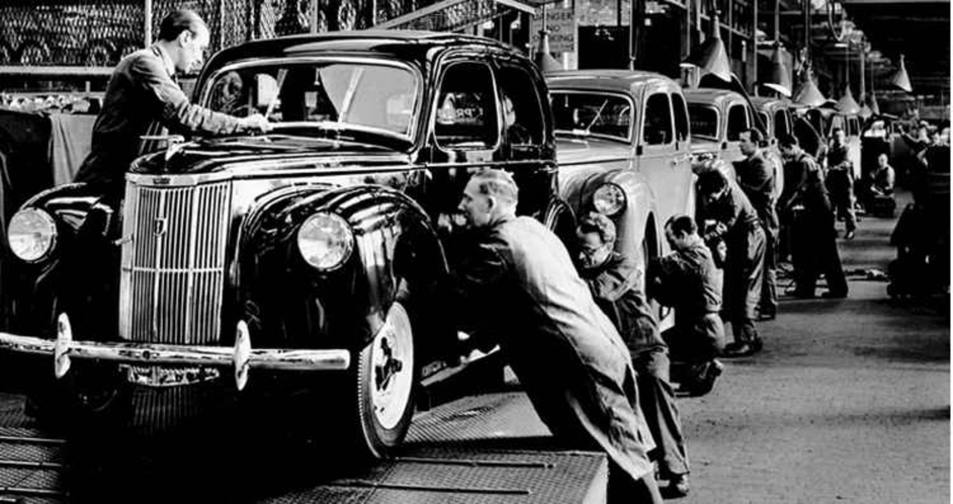 ford mass production