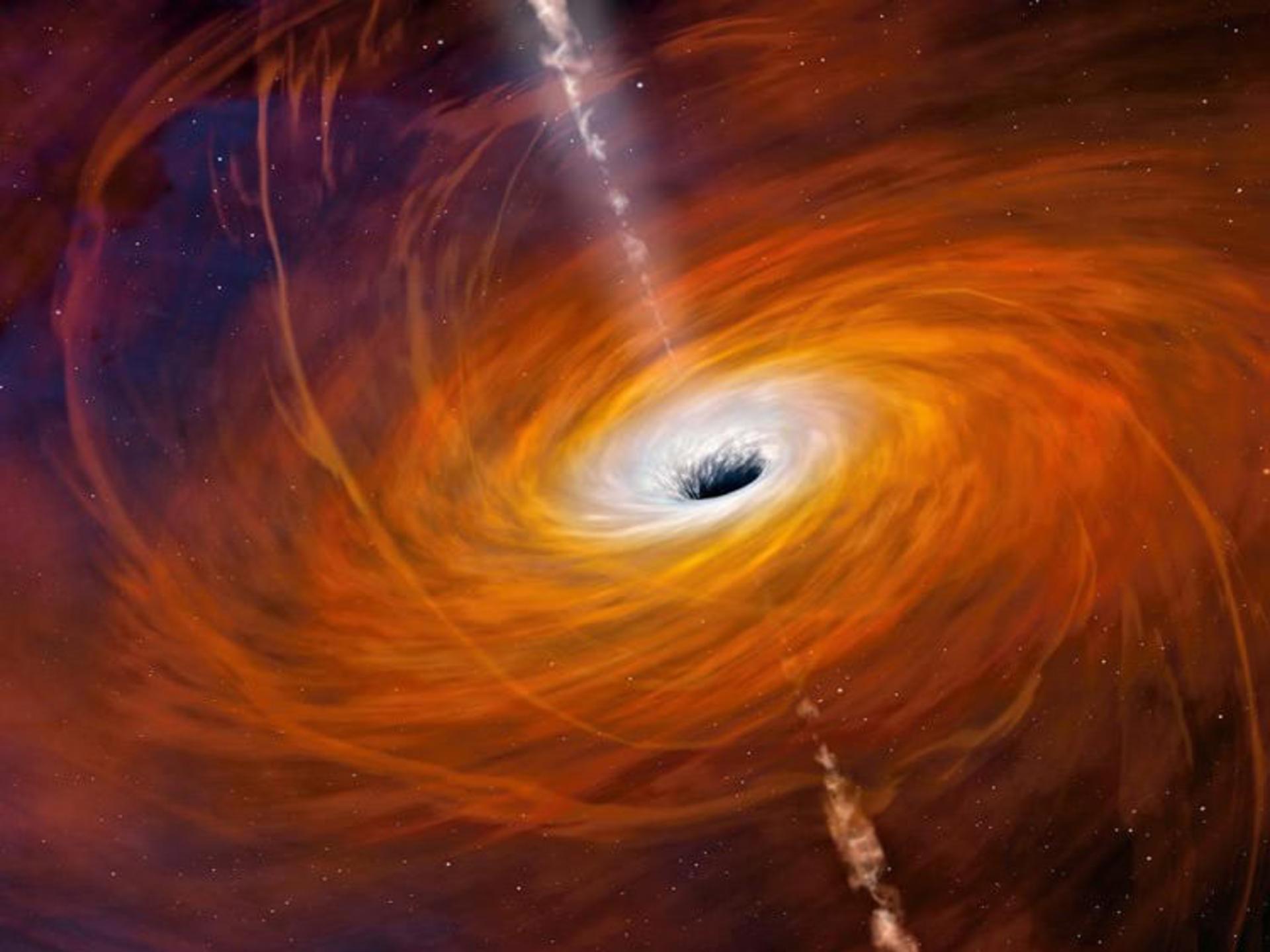 active black hole