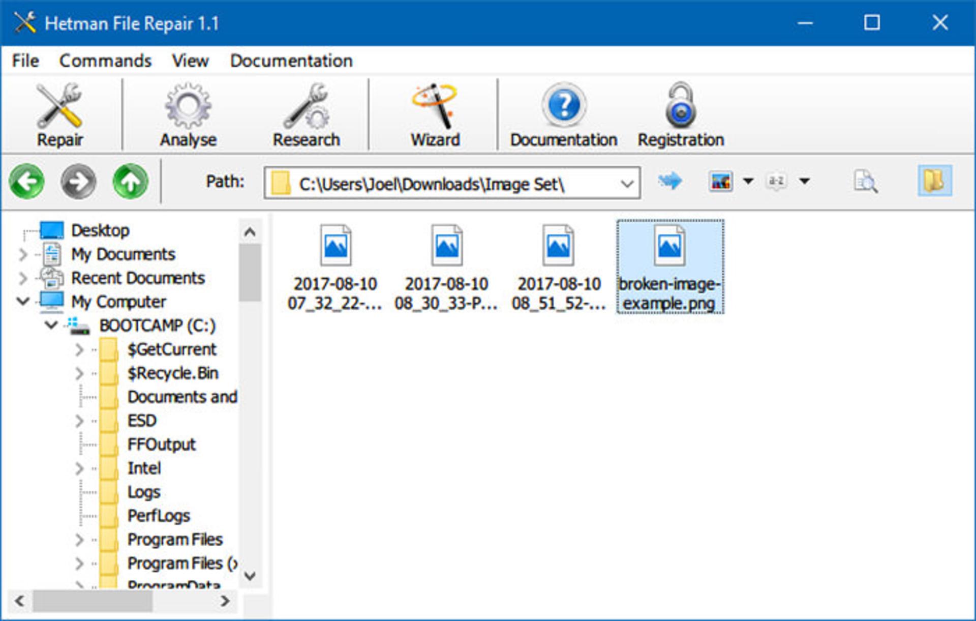 hetman file repair