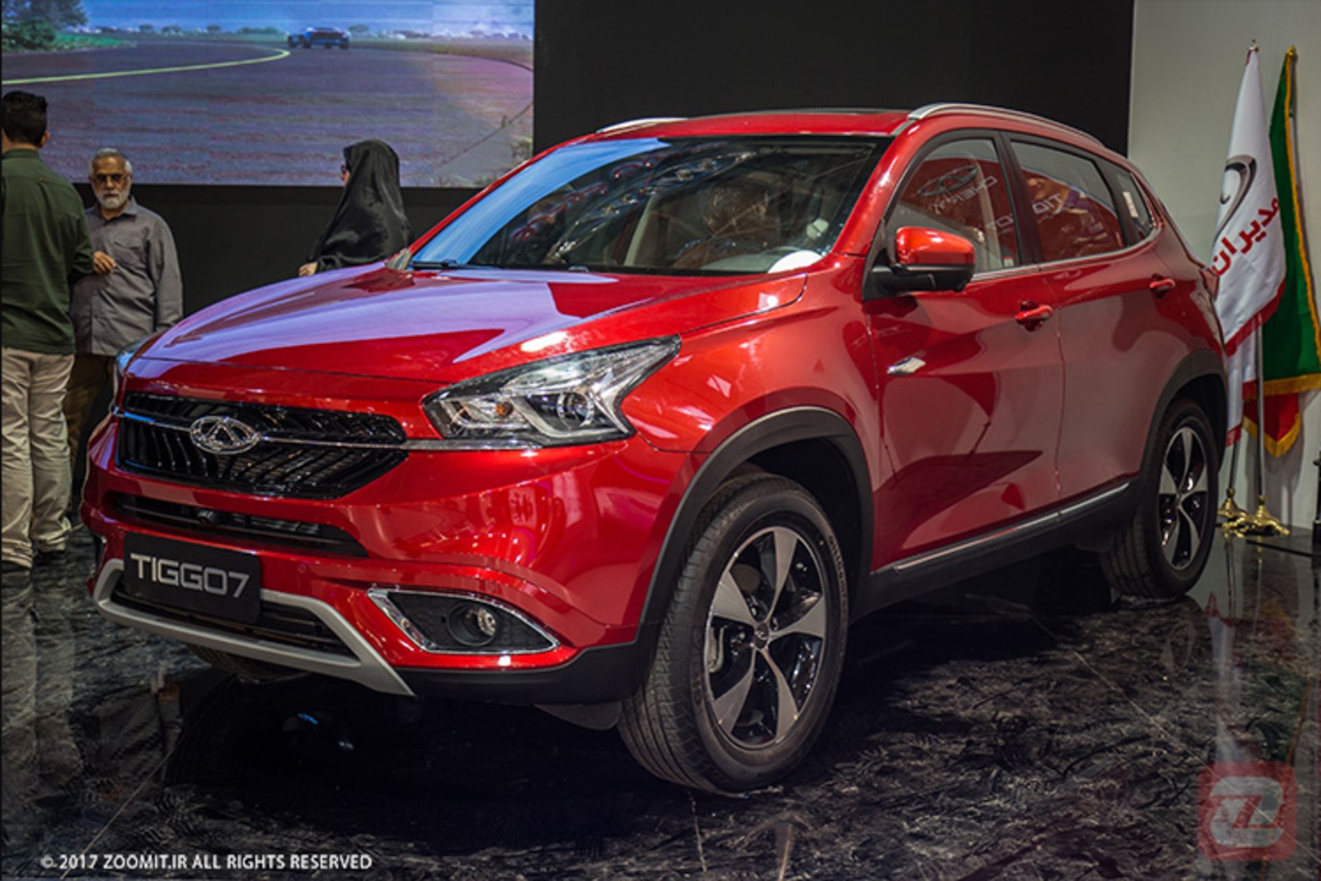 نمایشگاه خودروی مشهد چری تیگو 7