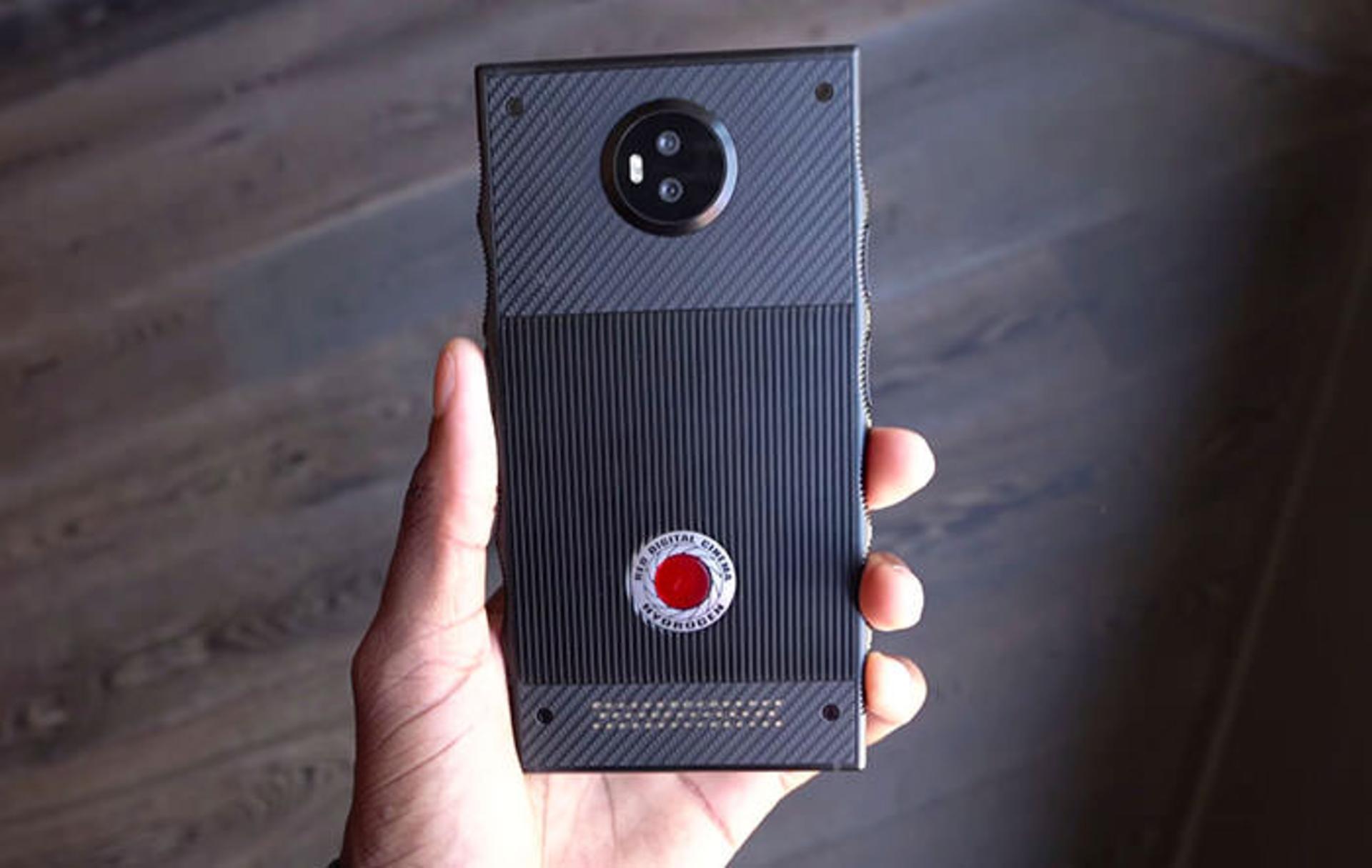 Red holographic phone 2