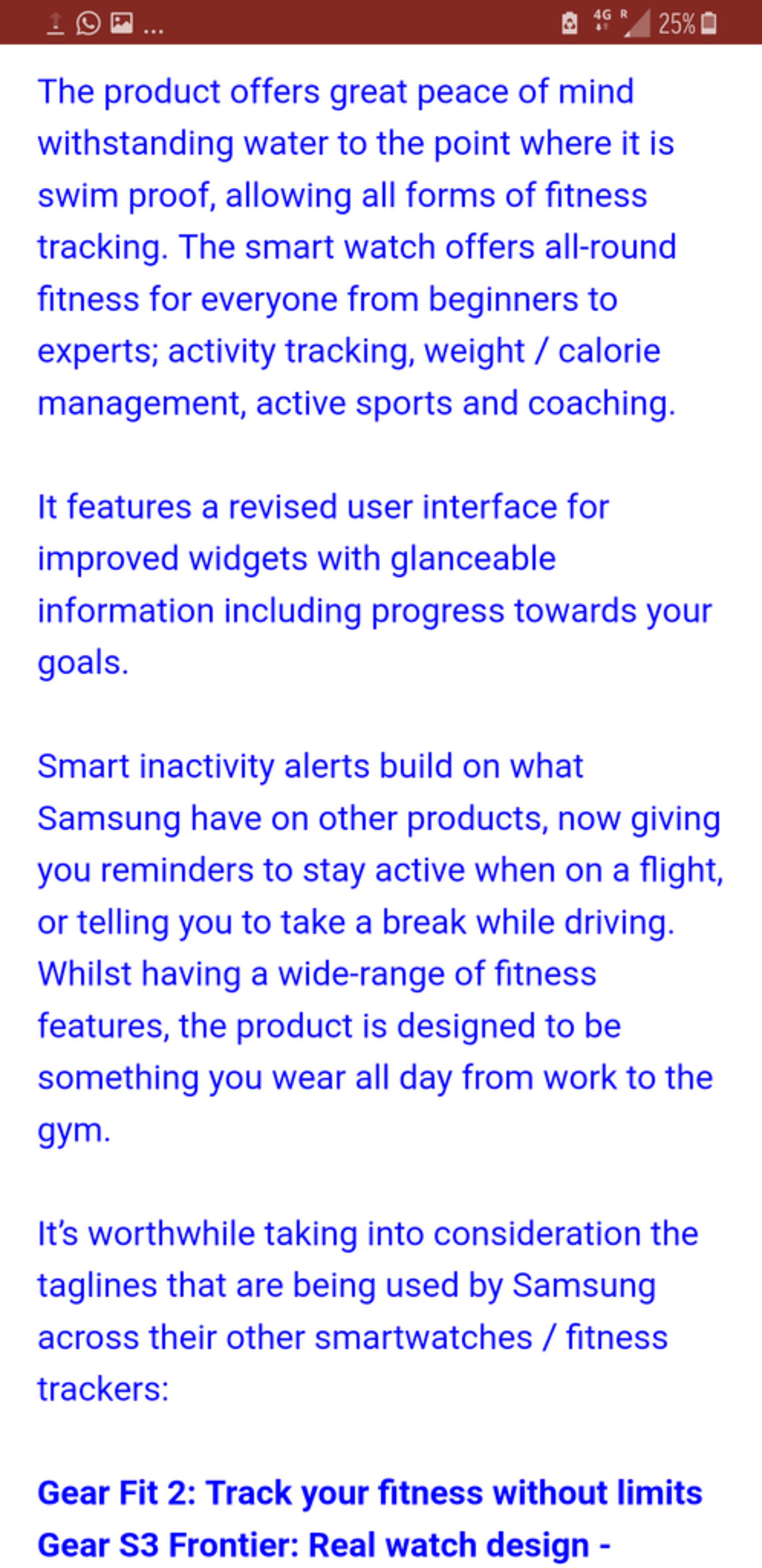 ساعت هوشمند جدید سامسونگ