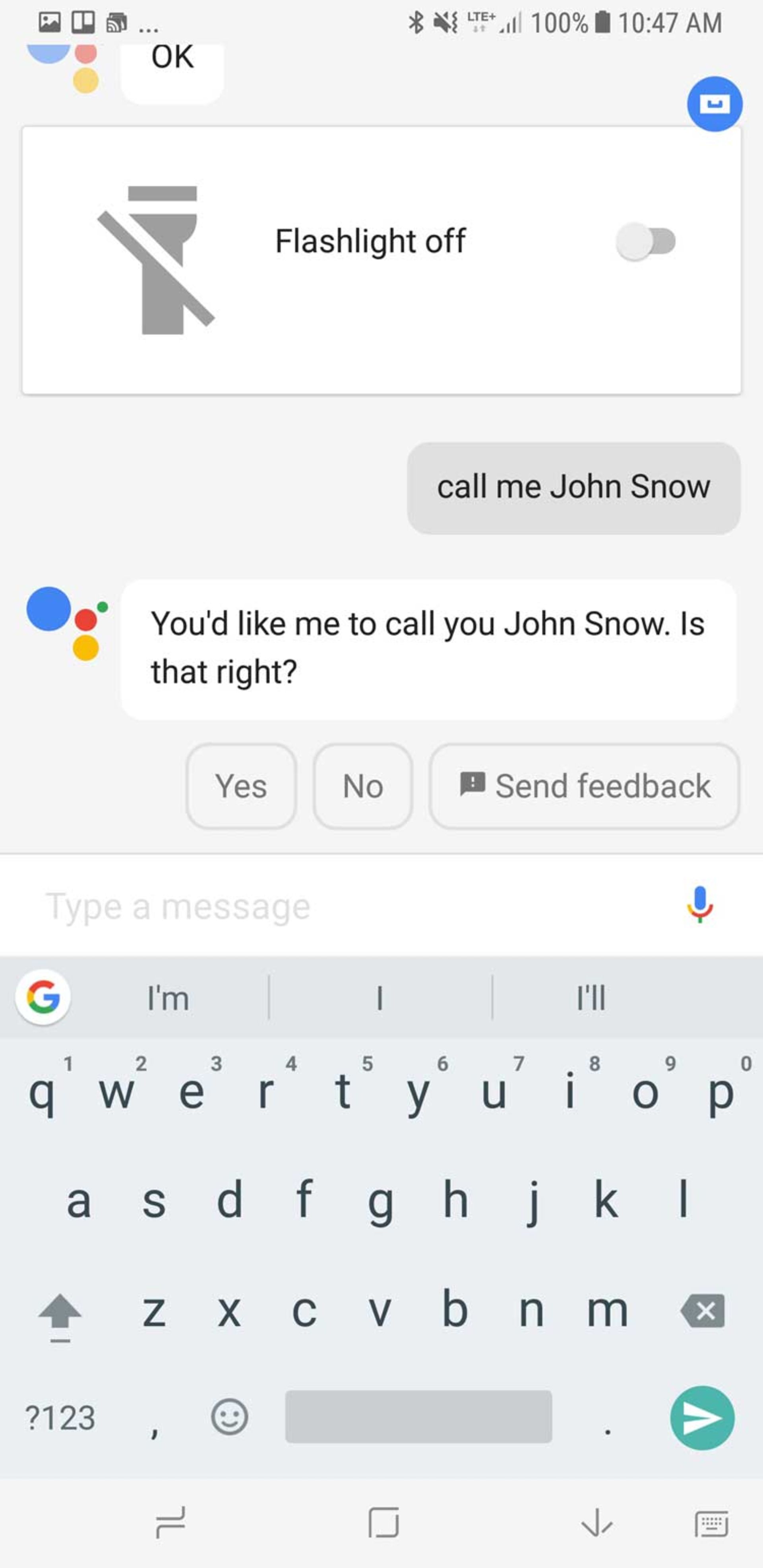 Google assistant