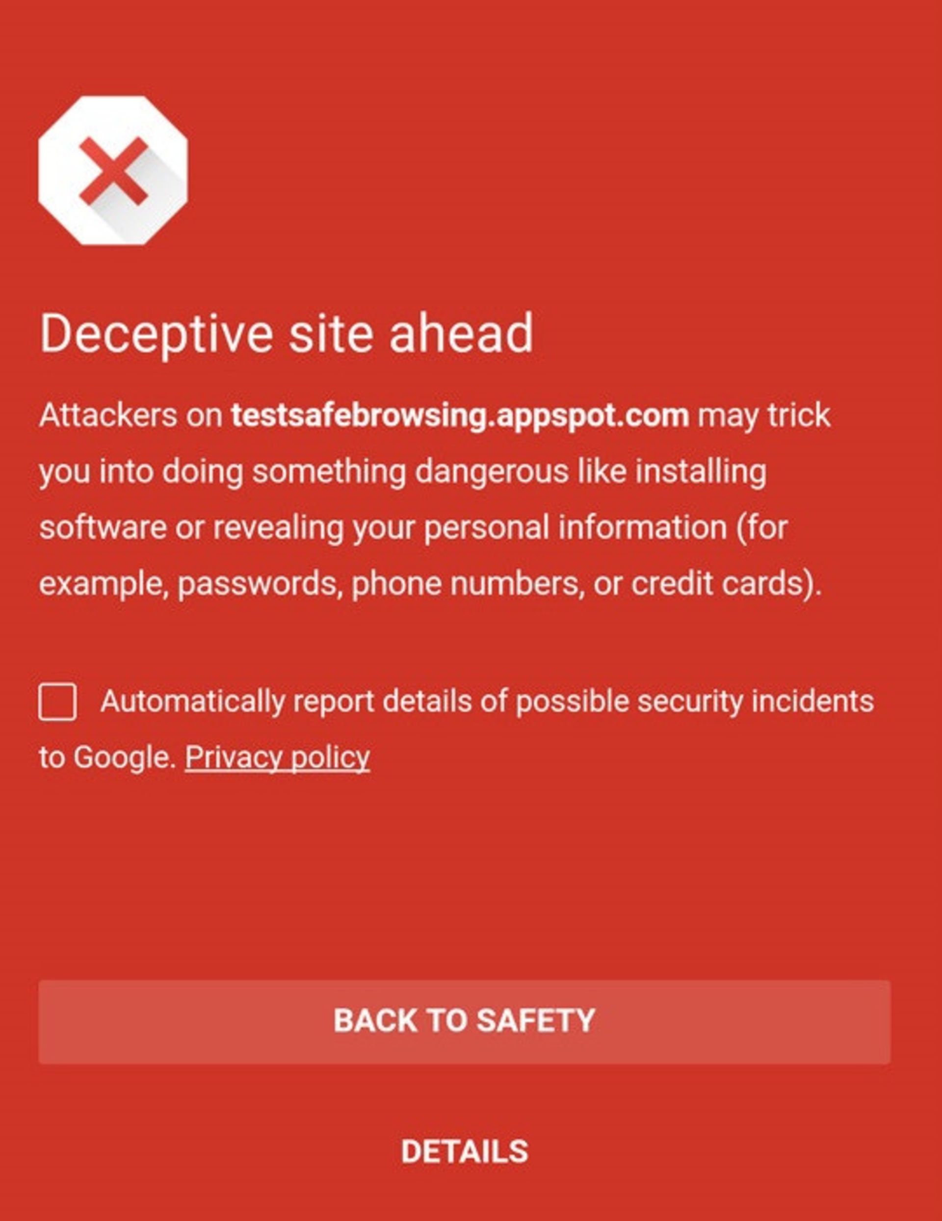 جستجوی امن گوگل