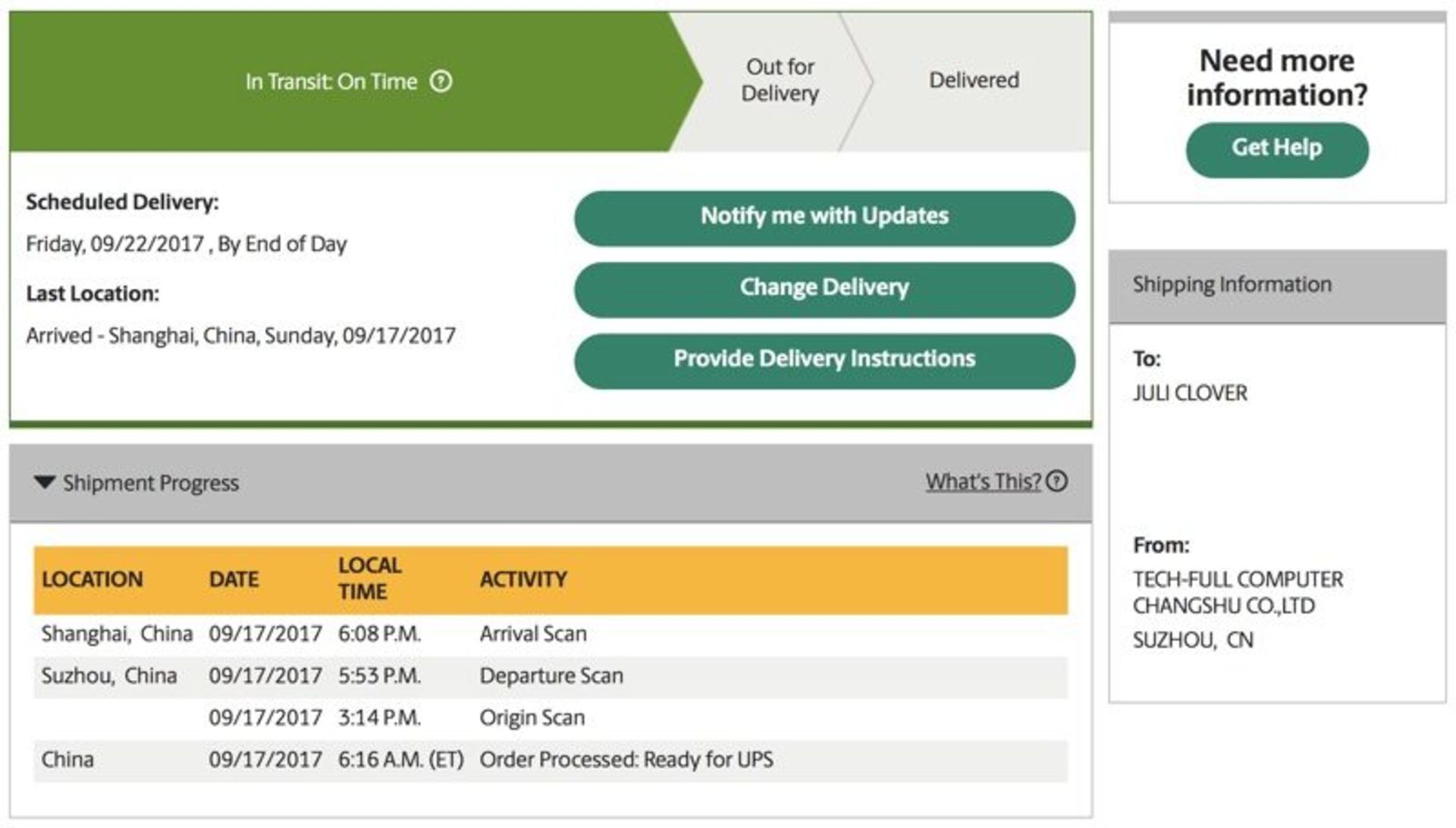 ارسال سفارشات آیفون ۸