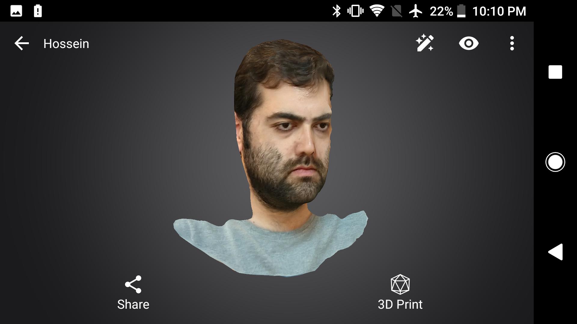 اکسپریا ایکس زد وان - 3D Creator