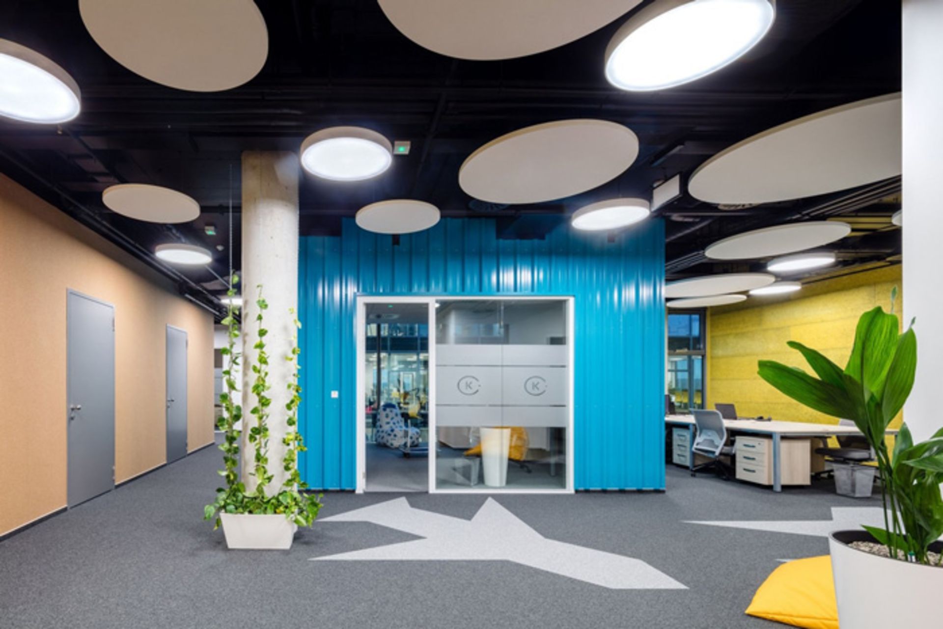 طراحی دفترکار کیوی