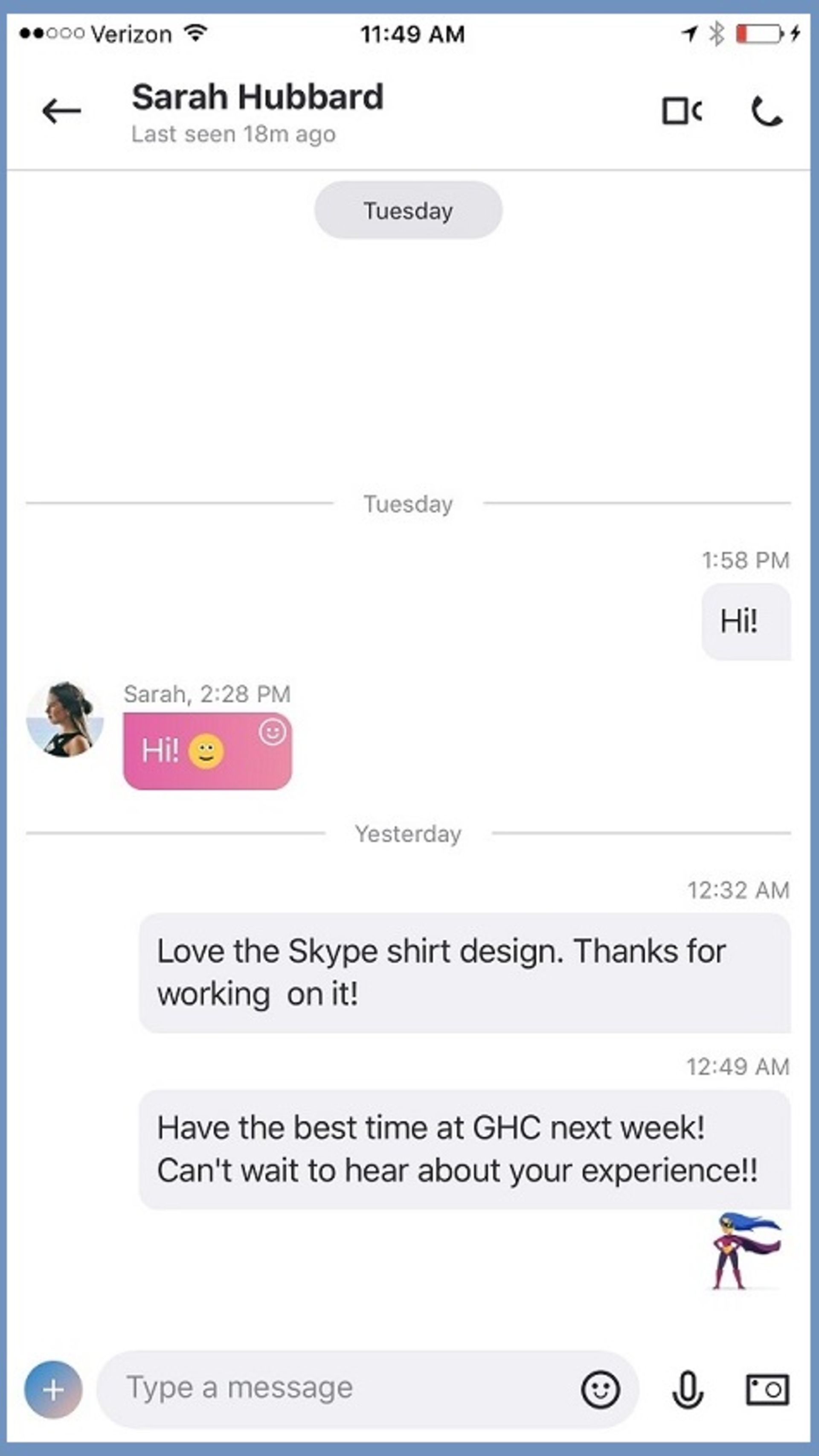 Skype For iOS