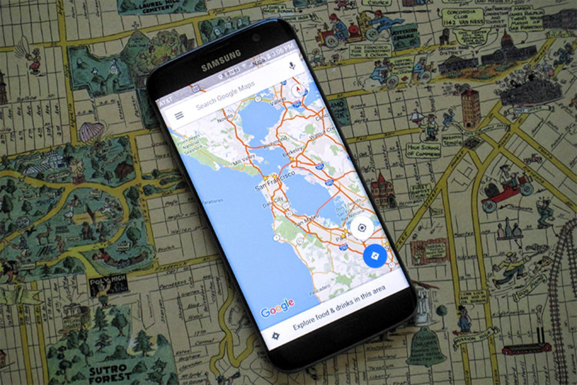 نقشه گوگل/google maps