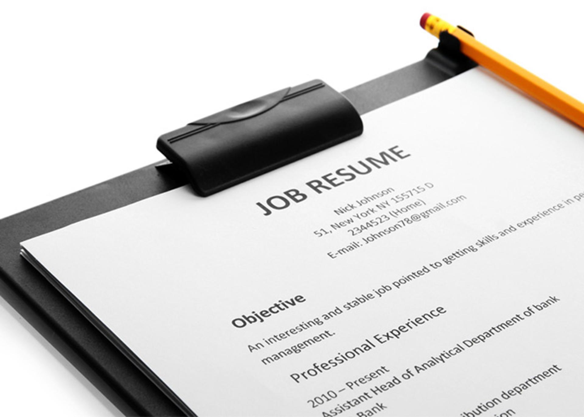 resume