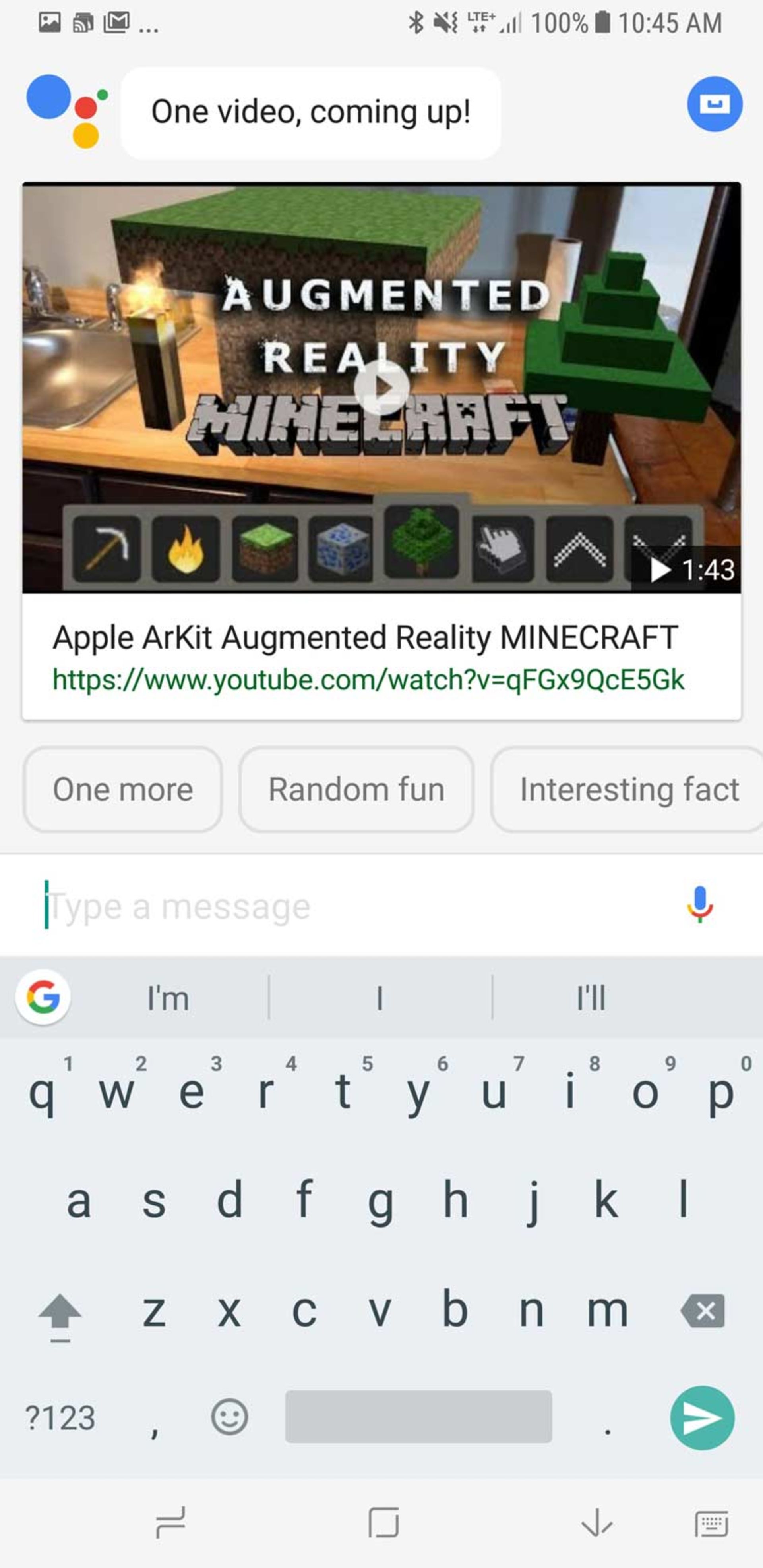 Google assistant