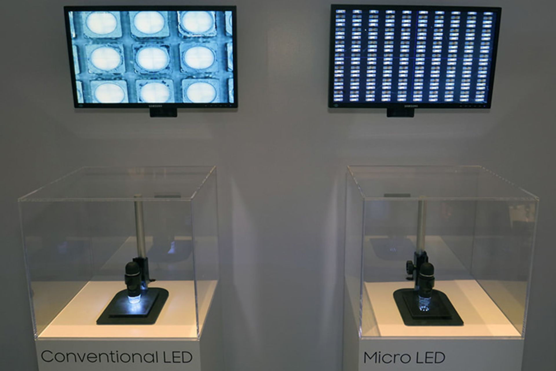 مرجع متخصصين ايران مقايسه MicroLED با OLED