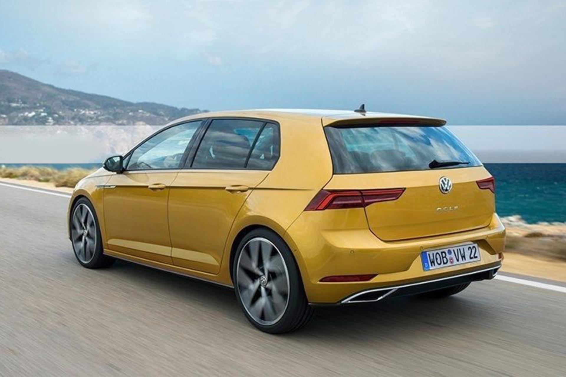 VW Golf render