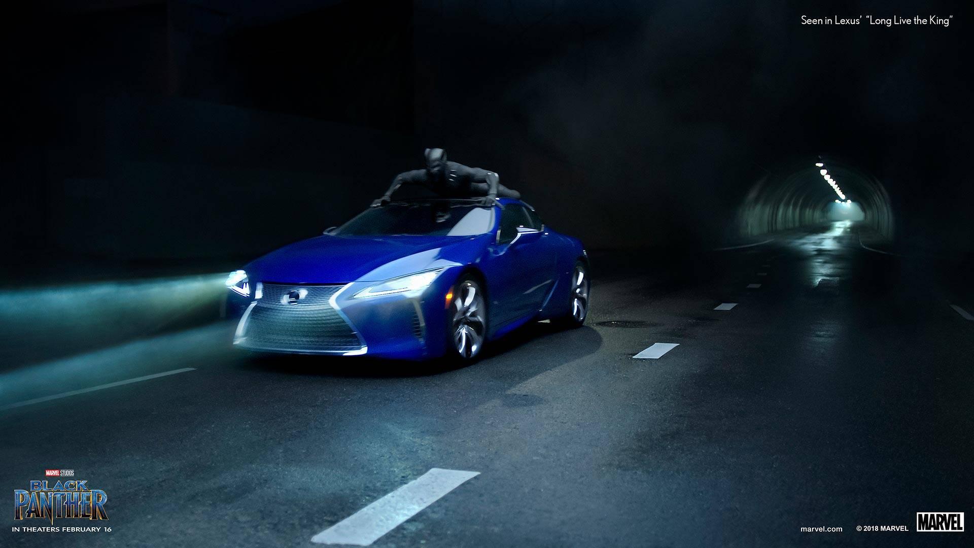 black panther lexus LC 500 / لکسوس بلک پنتر 