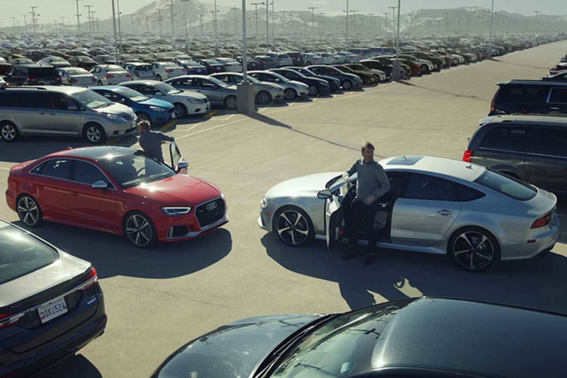 audi rs3 vs rs7/ آئودی