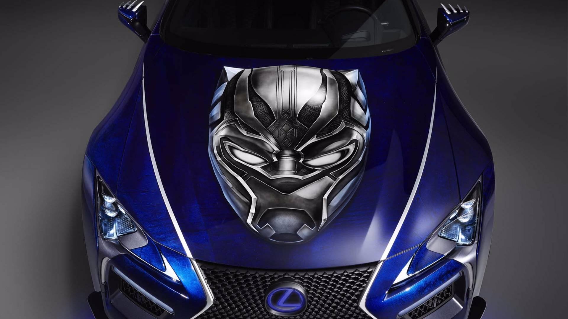 black panther lexus LC 500 / لکسوس بلک پنتر 