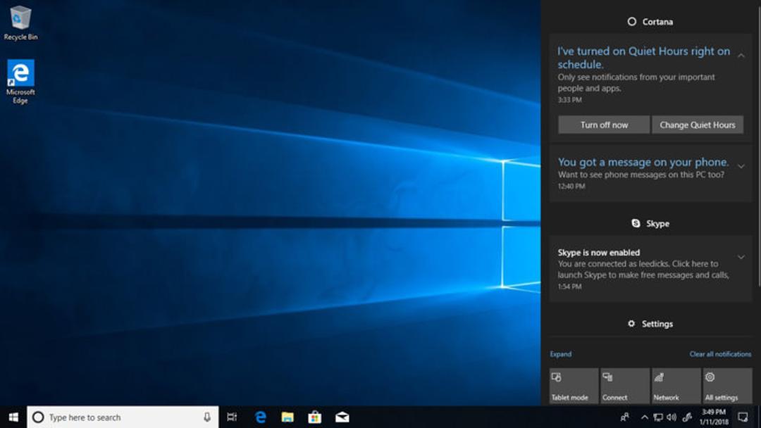 اعلان‌های ویندوز / Windows Notifications