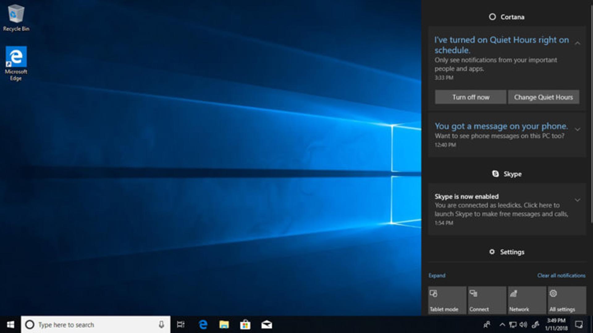 اعلان‌های ویندوز / Windows Notifications