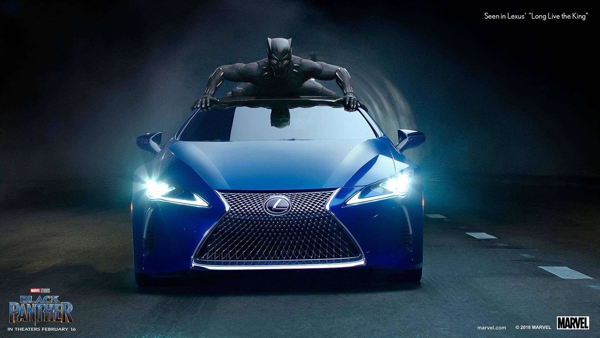 black panther lexus LC 500 / لکسوس بلک پنتر 