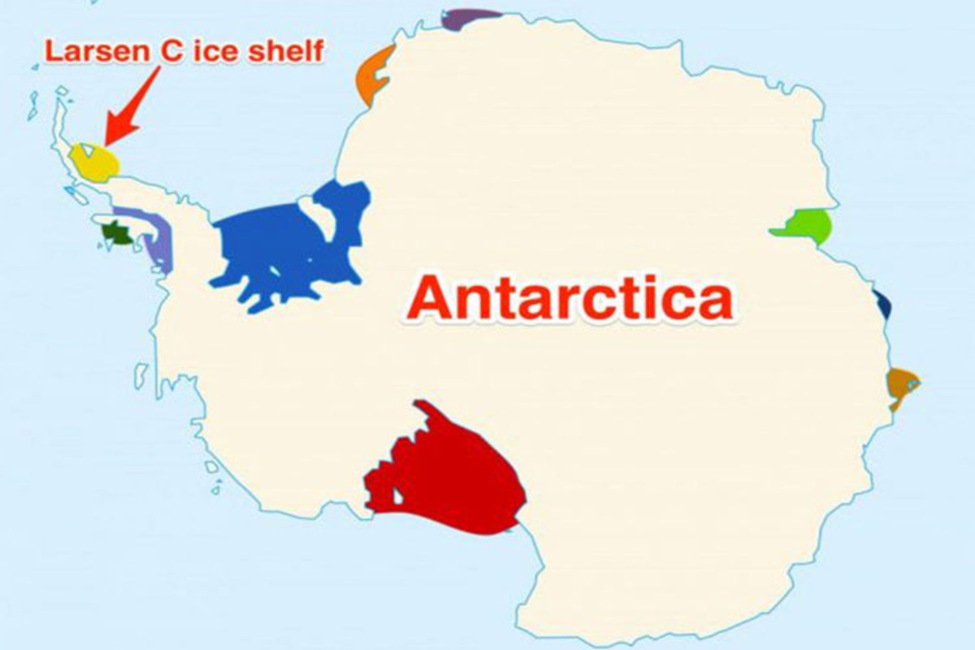 لارسن سی / Larsen C 