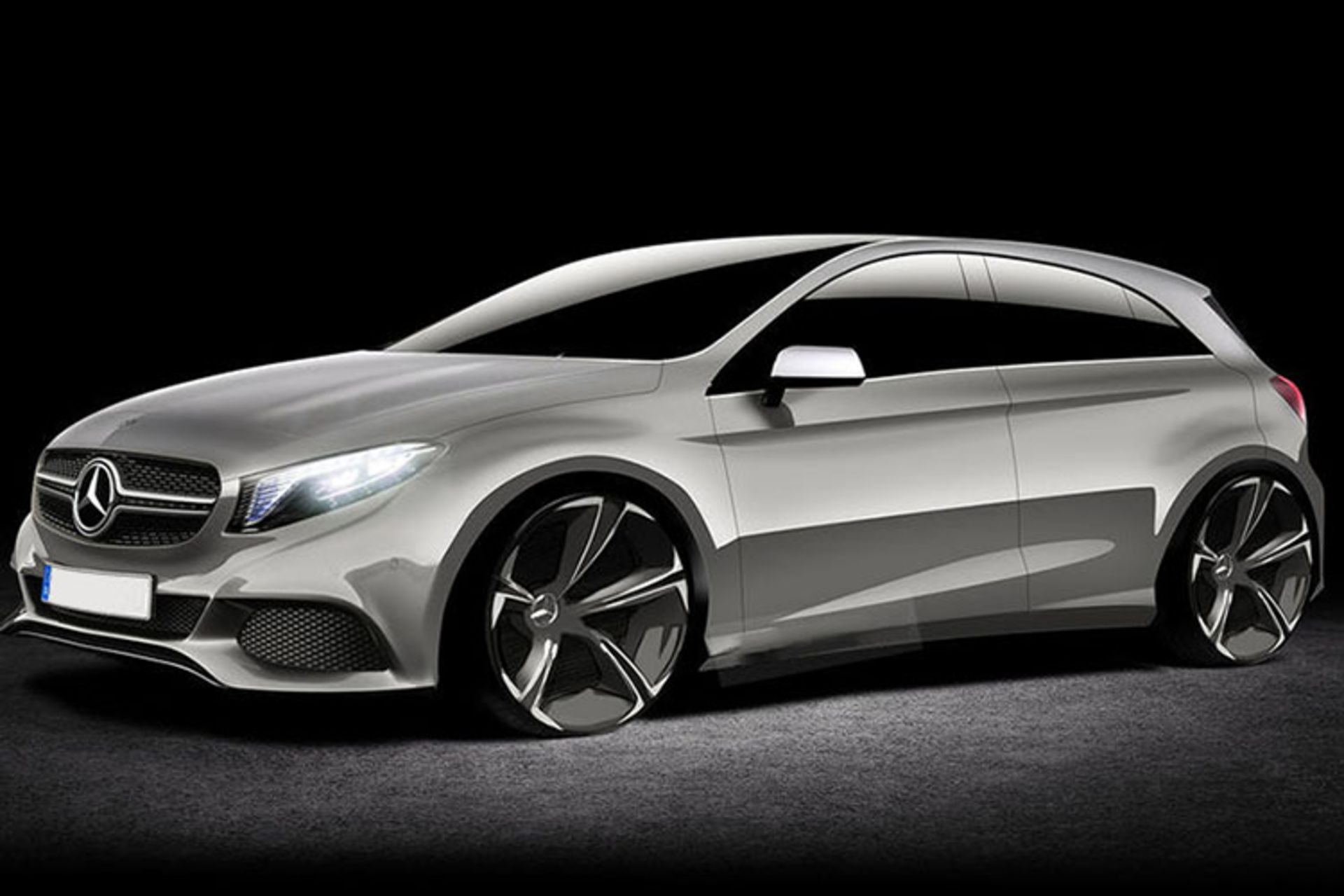 AMG A45 render