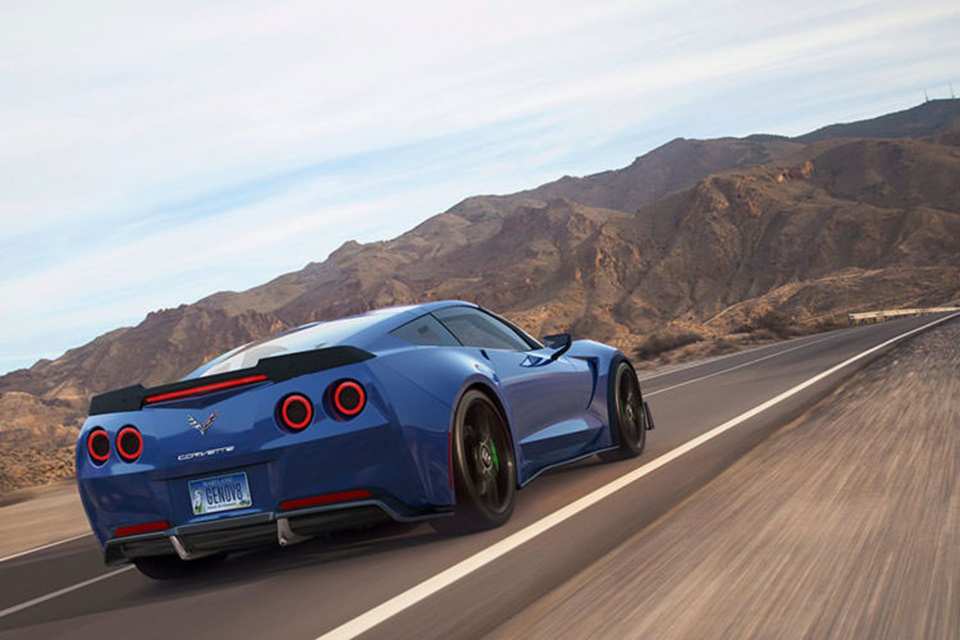 شورولت کوروت الکتریکی/ chevrolet corvete