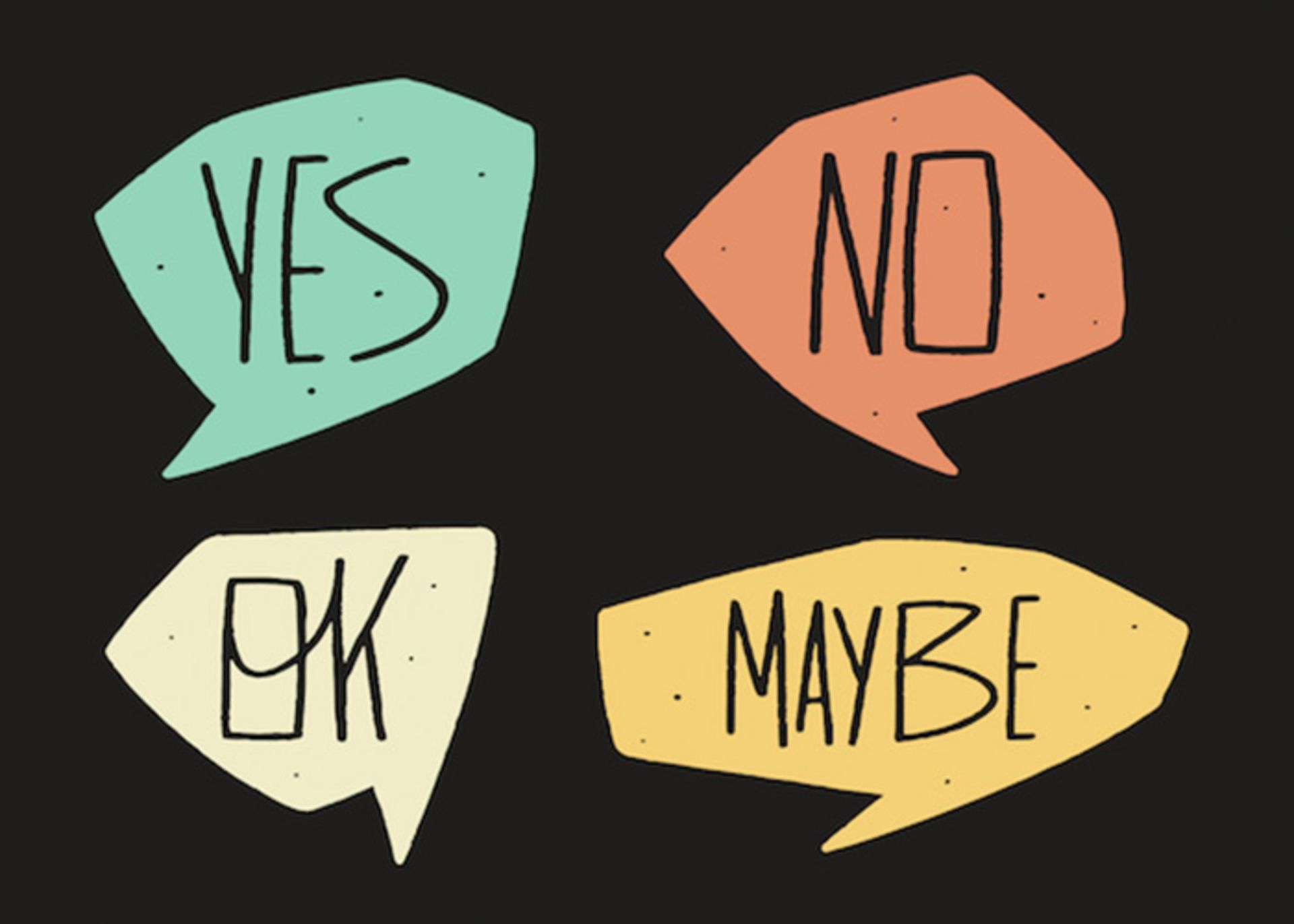 yes no maybe