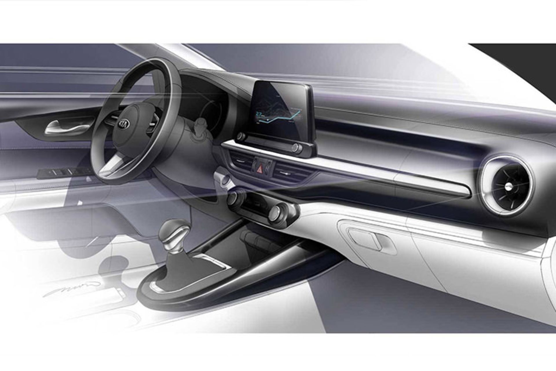 رندر کیا سراتو / Kia Serato Rendering 2019