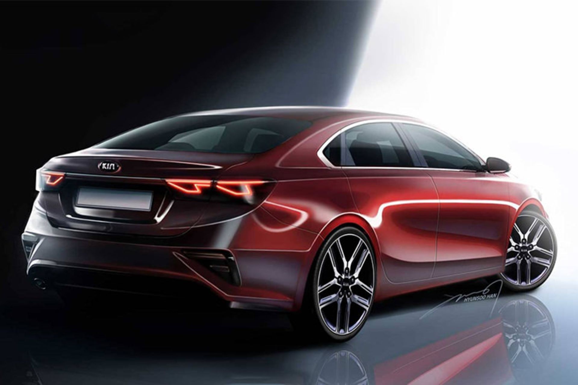 رندر کیا سراتو / Kia Serato Rendering 2019