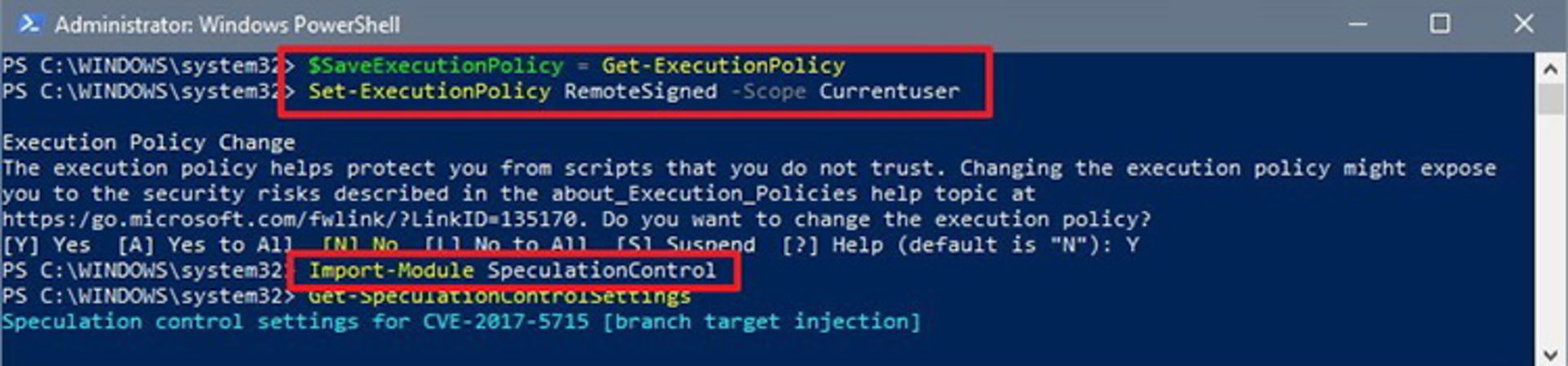 روزنه امنیتی meltdown و spectre