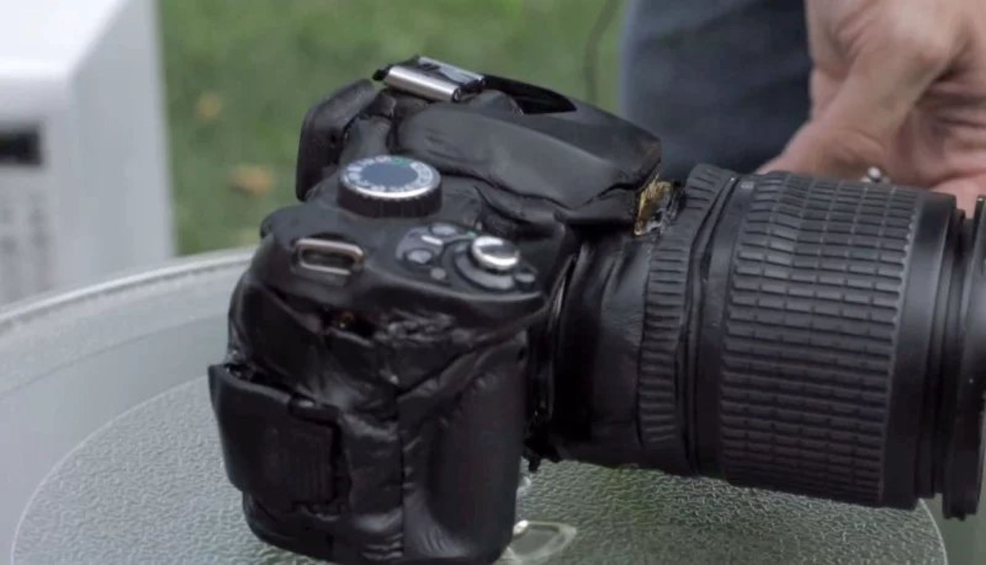 دوربین در مایکروویو