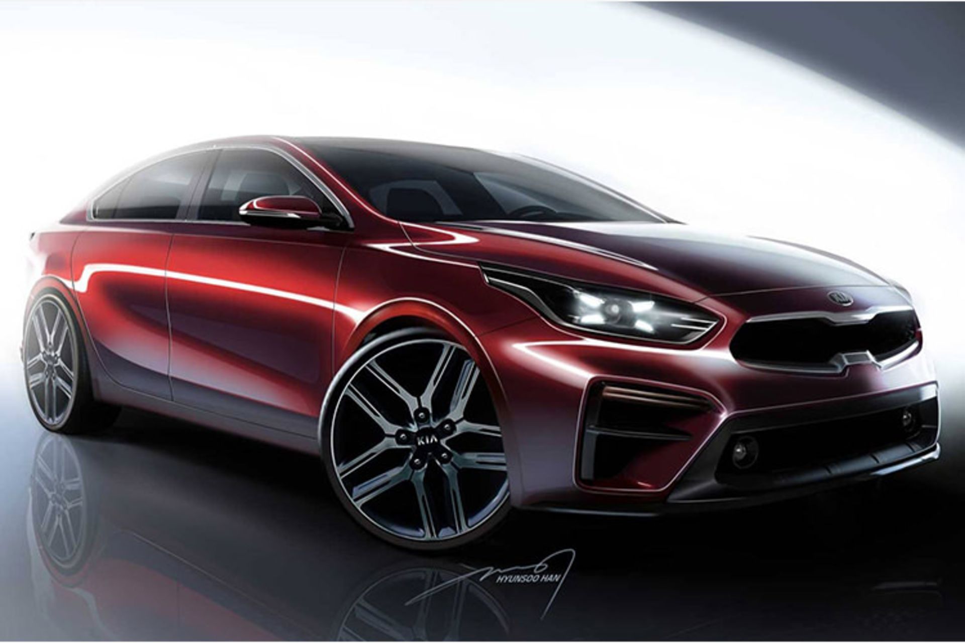 رندر کیا سراتو / Kia Serato Rendering 2019