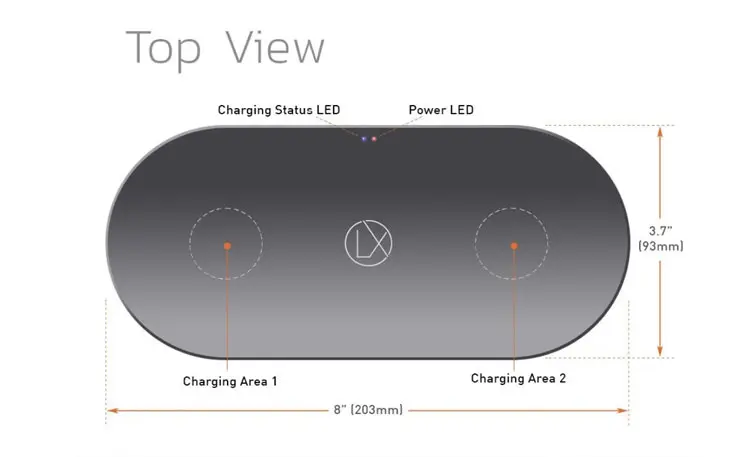 lxory wireless charger