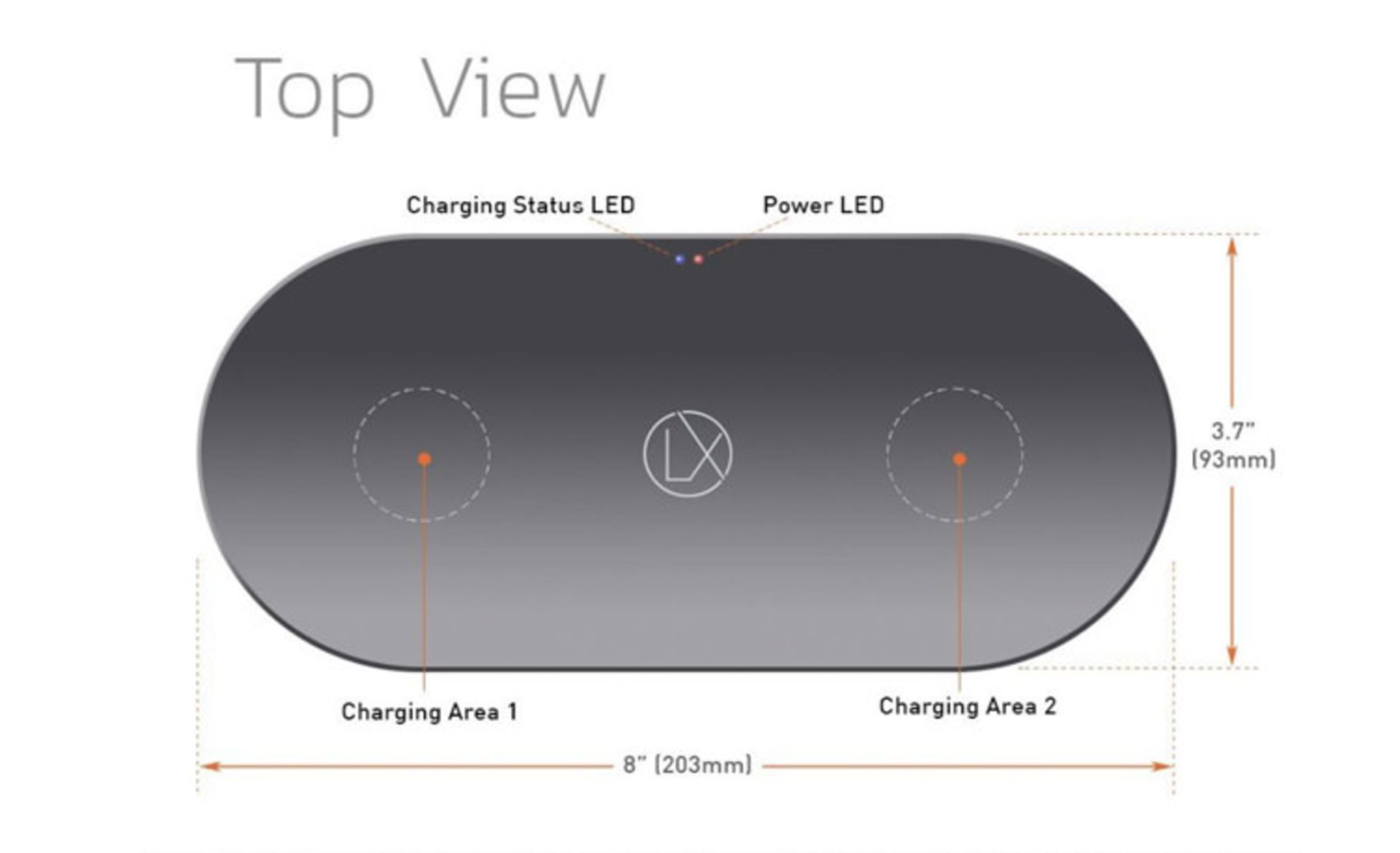 lxory wireless charger