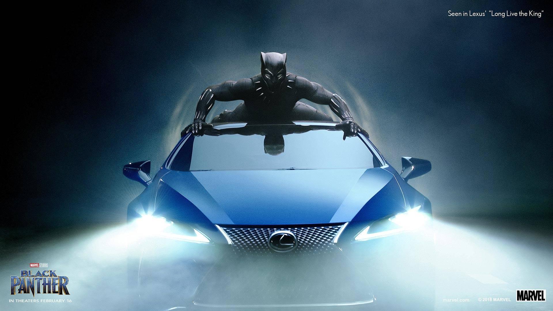 black panther lexus LC 500 / لکسوس بلک پنتر 