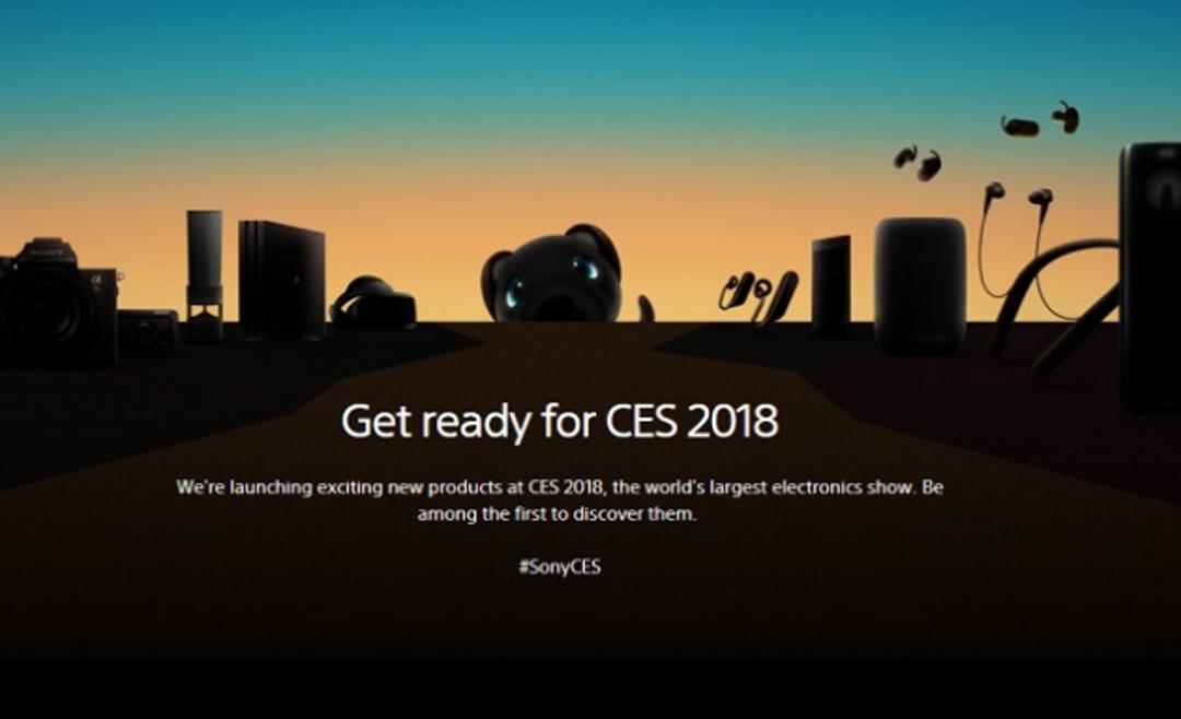 سونی CES 2018