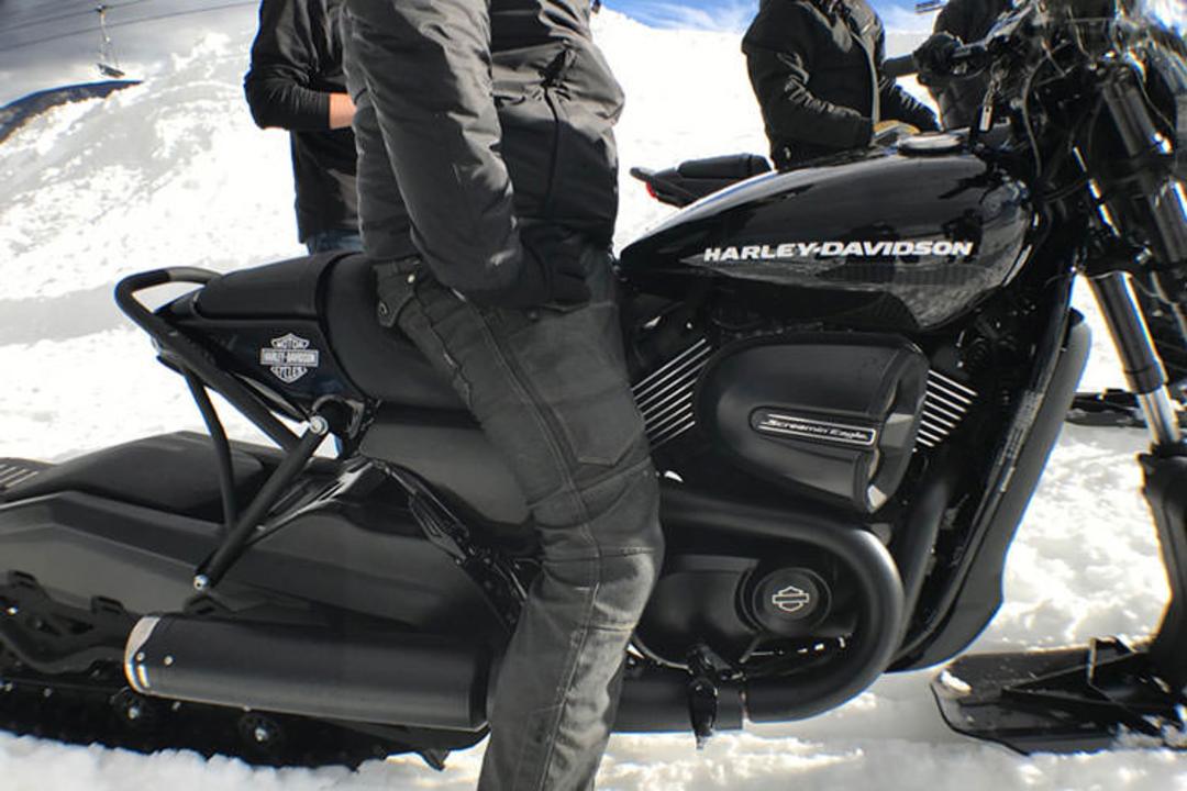 harley davidson snow bike / هارلی دیویدسون