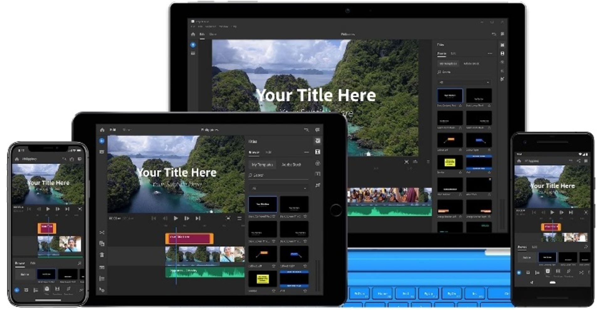 ادوبی پریمیر راش CC / Adobe Premiere Rush CC