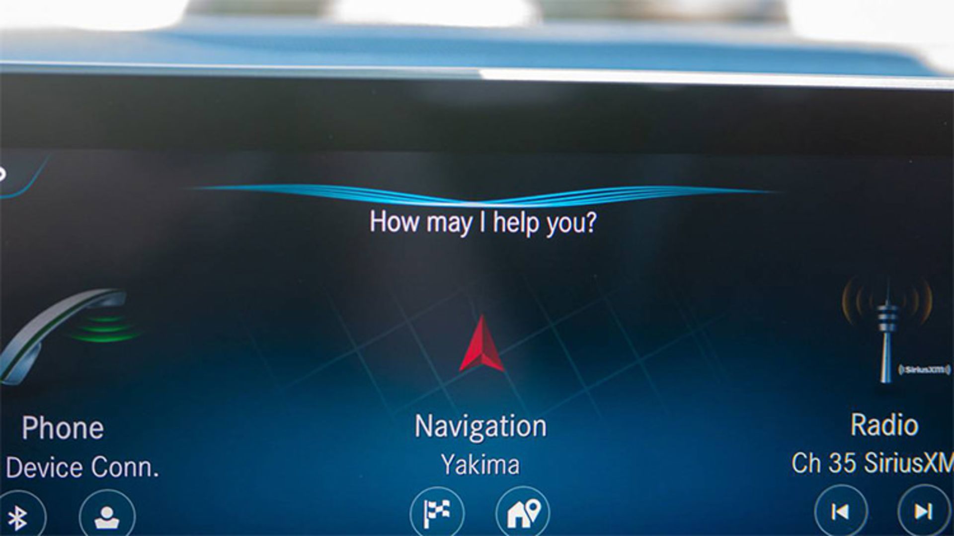 Mercedes Benz MBUX Infotaiment