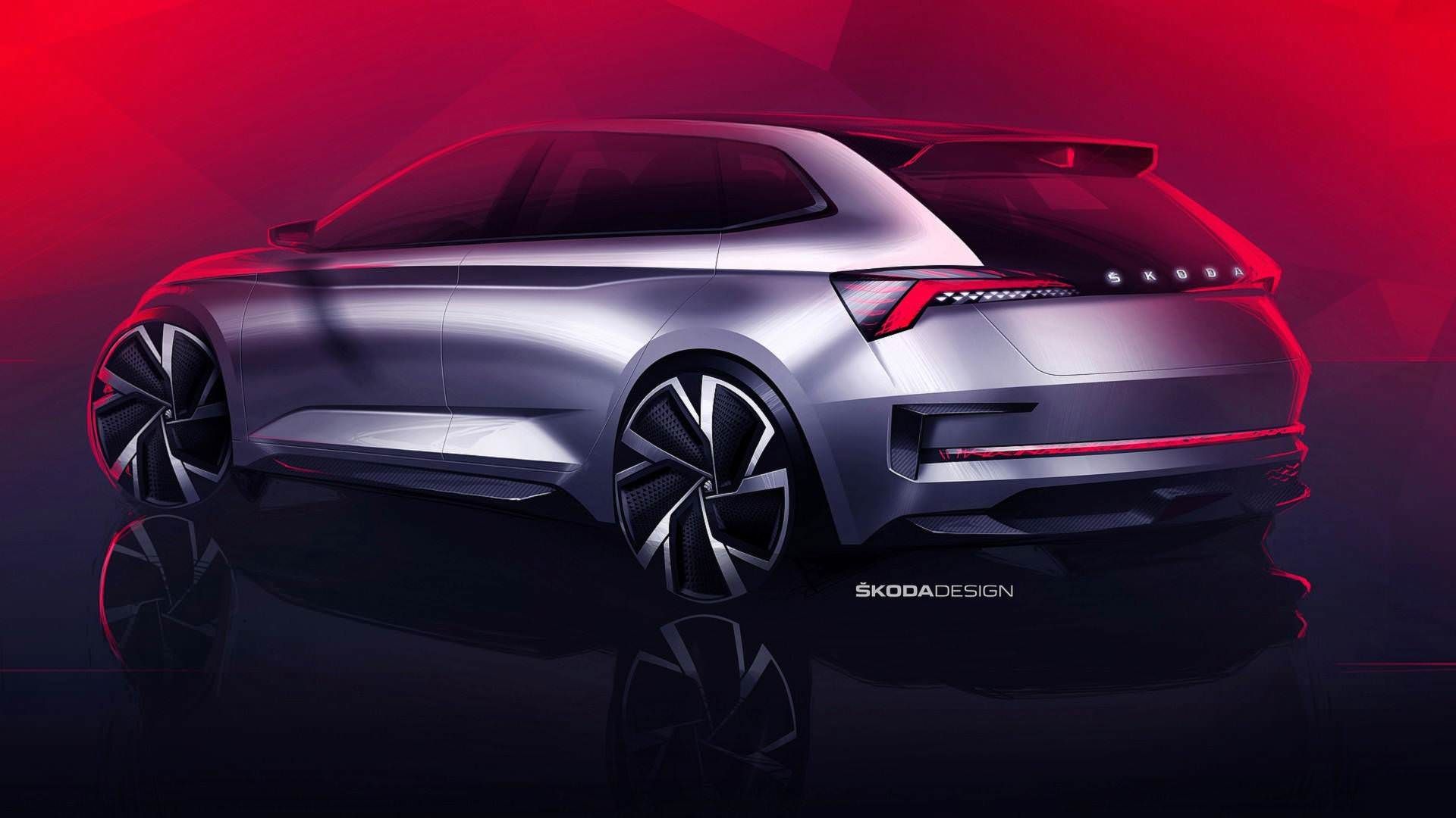 Skoda Vision RS Hybrid Concept / هاچ‌بک مفهومی هیبریدی اشکودا ویژن RS