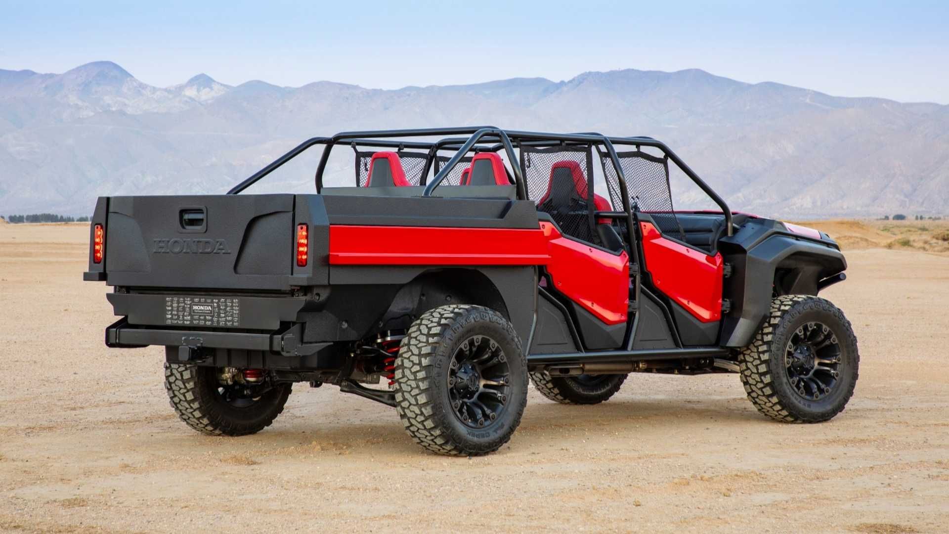 Honda Rugged Open Air Concept / وانت پیک‌آپ مفهومی هوندا راگید اپن ایر