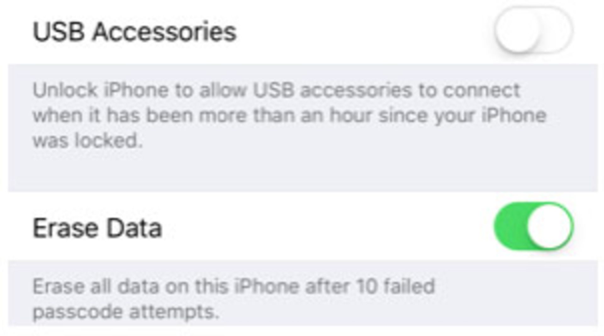 USB Restricted Mode
