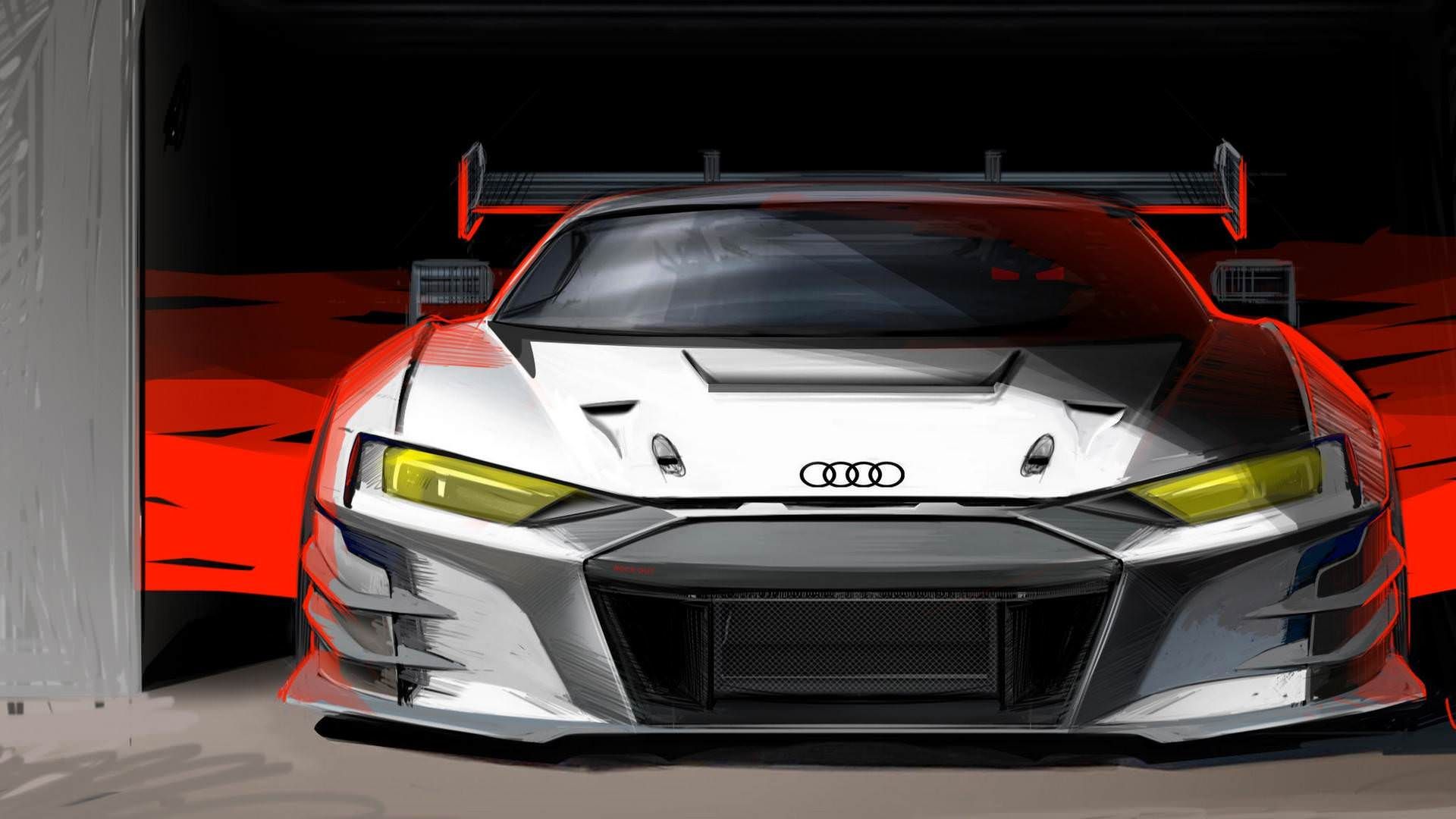 Audi R8 LMS GT3 / خودروی مسابقه‌ای آئودی R8 LMS GT3