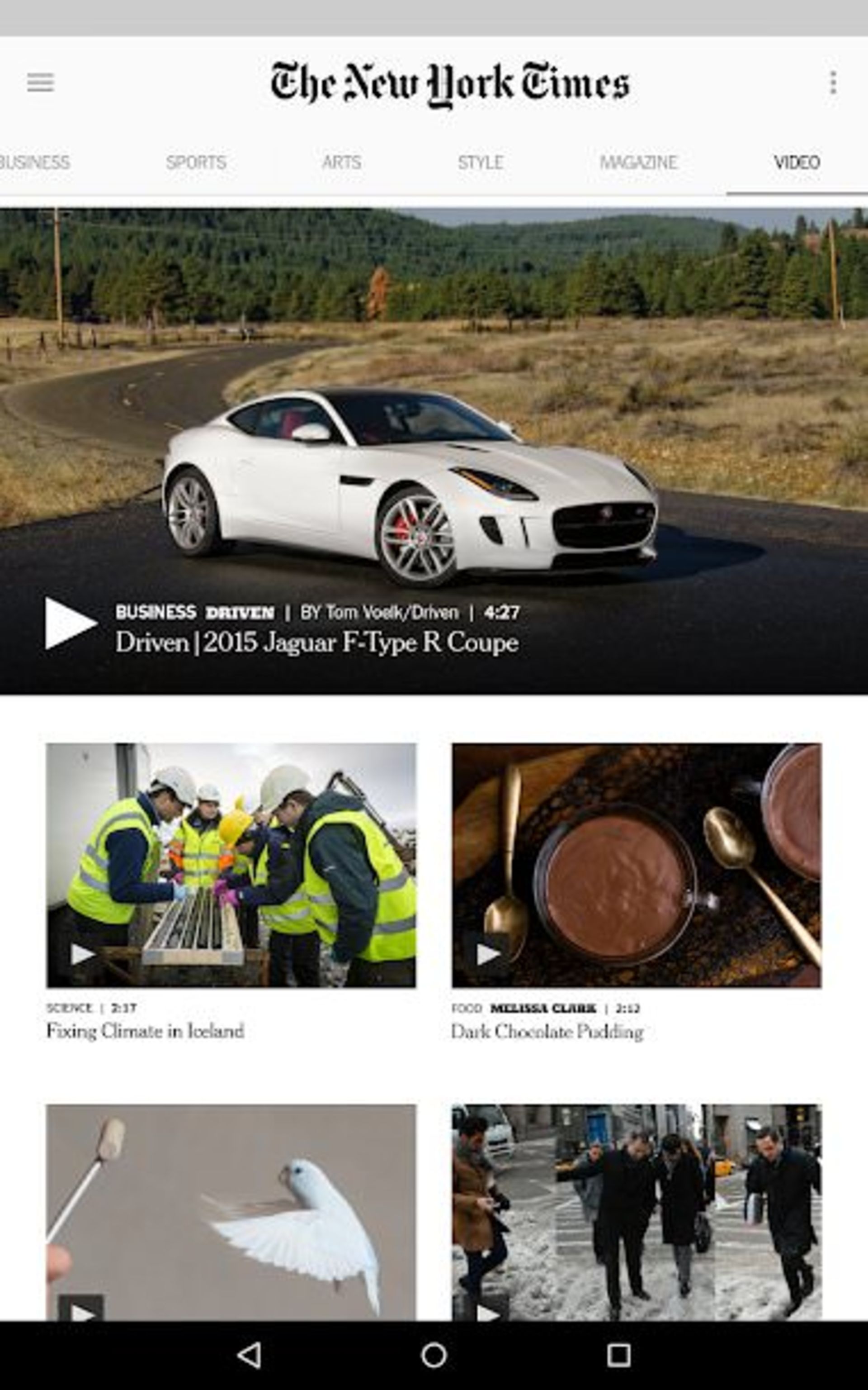 اپلیکیشن نیویورک تایمز