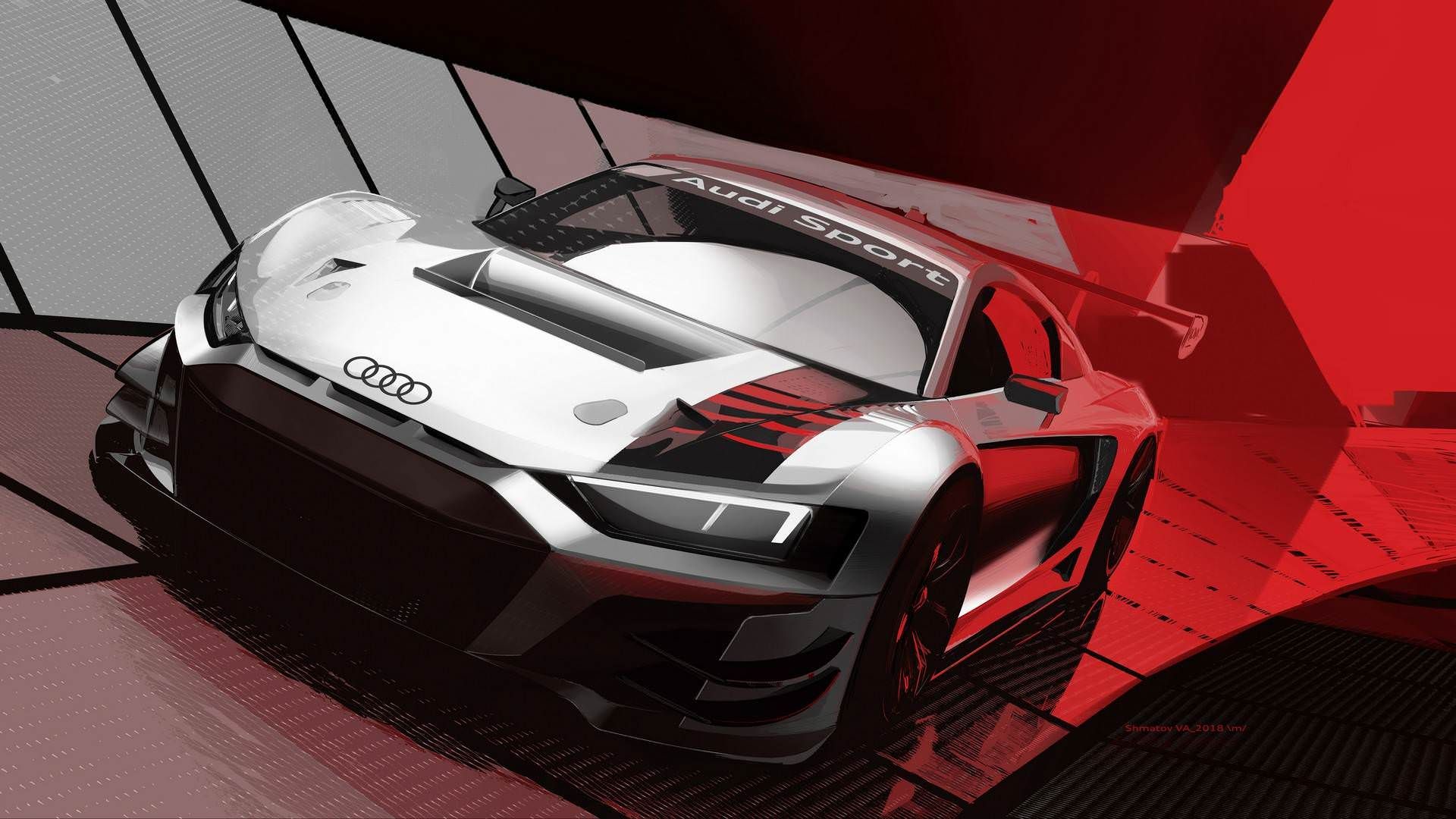 Audi R8 LMS GT3 / خودروی مسابقه‌ای آئودی R8 LMS GT3