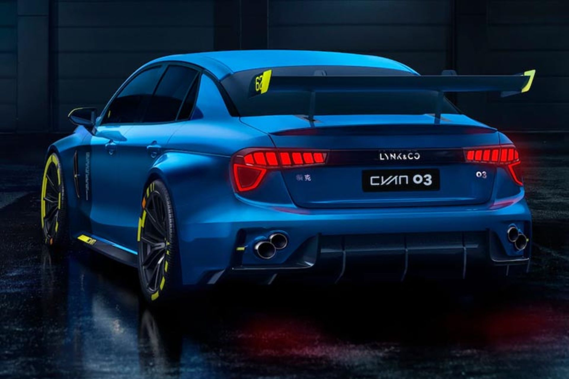 لینک اند کو 03 ساین ریسینگ / Lynk & Co 03 Cyan