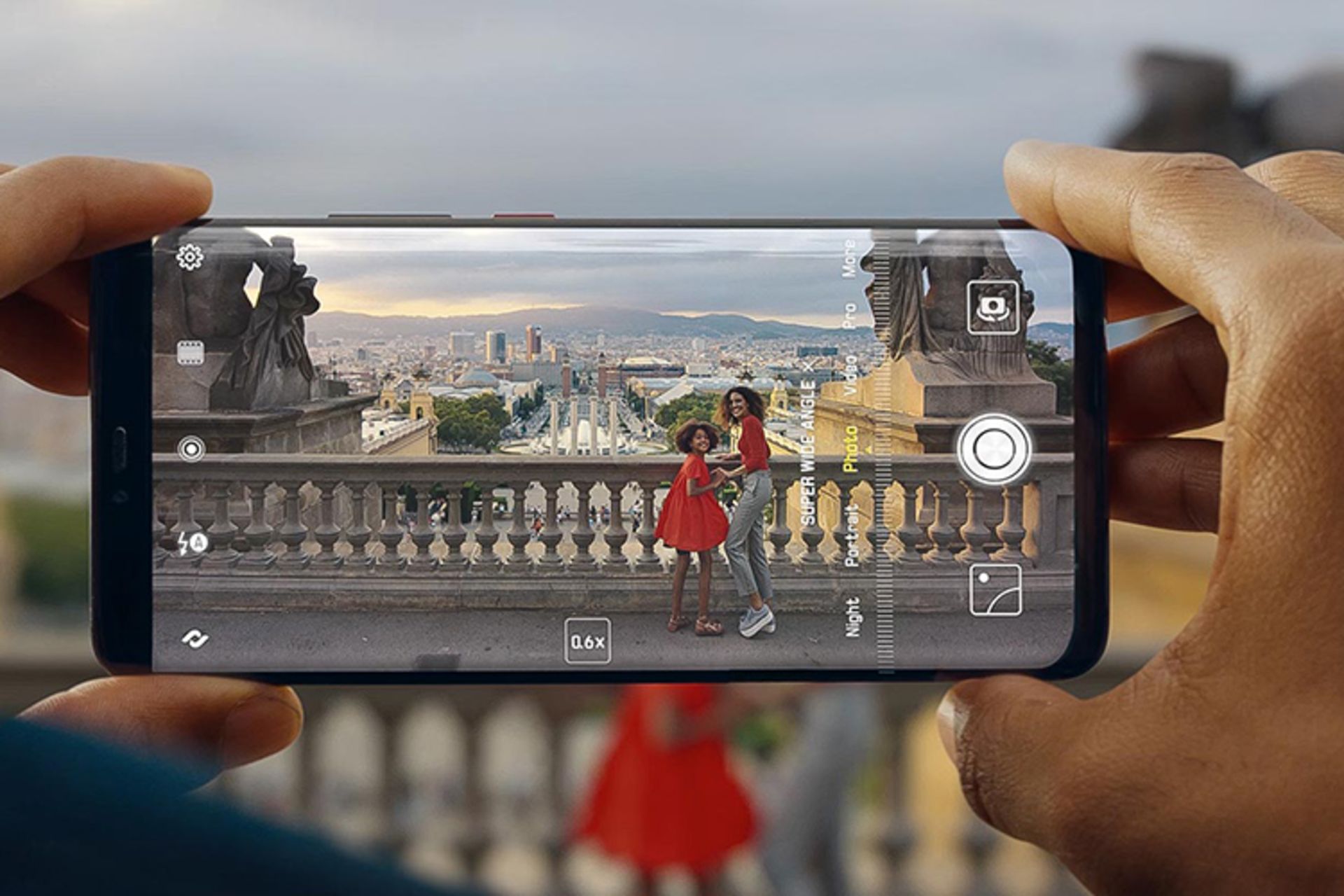 رابط کاربری دوربین میت 20 پرو