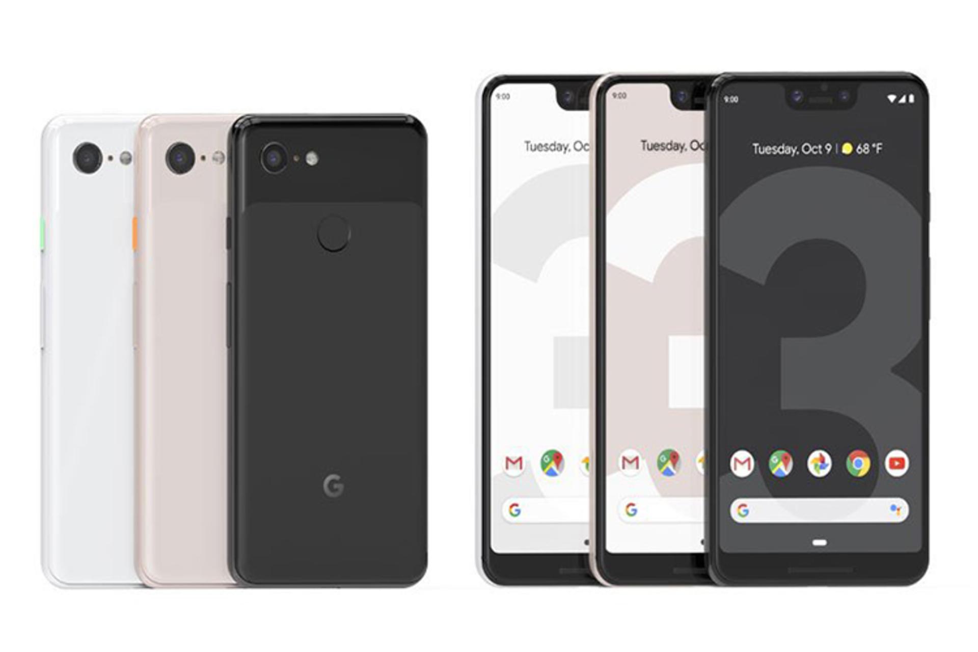 پیکسل 3 و پیکسل 3 ایکس ال / Pixel 3 XL